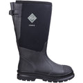 Black - Back - Muck Boots Mens Chore XF Gusset Classic Work Boots