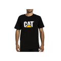 Black - Back - Caterpillar Mens Trademark Logo T-Shirt