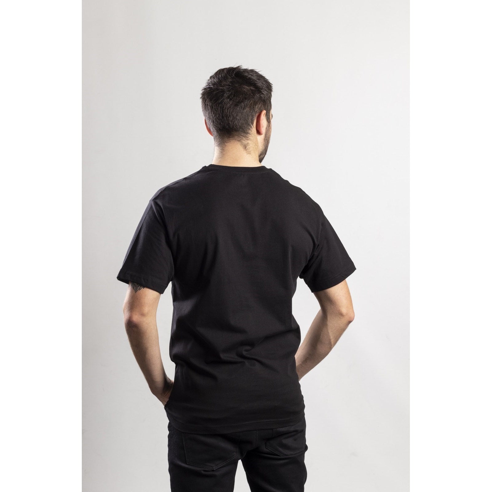 Black - Lifestyle - Caterpillar Mens Trademark Logo T-Shirt