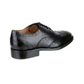 Black - Side - Amblers Ben Leather Soled Shoe - Mens Shoes