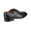 Black - Side - Amblers James Leather Soled Shoe - Mens Shoes