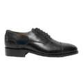 Black - Front - Amblers James Leather Soled Shoe - Mens Shoes
