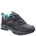Grey-Black-Aqua - Front - Cotswold Womens-Ladies Abbeydale Low Hiking Boots