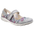 Floral - Front - Fleet & Foster Womens-Ladies Floral Elderflower Mary Jane Shoes