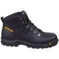 Black - Back - Caterpillar Mens CAT Framework S3 Safety Leather Boots