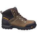 Seal Brown - Back - Caterpillar Mens CAT Framework S3 Safety Leather Boots