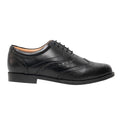 Black - Back - Amblers Liverpool Oxford Brogue - Mens Shoes