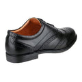 Black - Side - Amblers Liverpool Oxford Brogue - Mens Shoes
