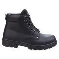 Black - Back - Centek Mens FS331 Classic Ankle S3 Lace Up Leather Safety Boots