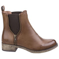 Brown - Back - Rocket Dog Womens-Ladies Camilla Bromley Gusset Ankle Boots