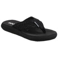 Black - Front - Rocket Dog Womens-Ladies Spotlight Slip On Sandals