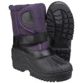 Purple - Close up - Cotswold Childrens-Kids Avalanche Snow Boots