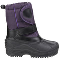 Purple - Back - Cotswold Childrens-Kids Avalanche Snow Boots