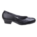 Black - Back - Amblers Steel FS96 Safety Court Shoe - Womens Shoes