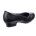 Black - Side - Amblers Steel FS96 Safety Court Shoe - Womens Shoes