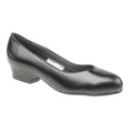 Black - Front - Amblers Steel FS96 Safety Court Shoe - Womens Shoes