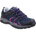 Blue - Front - Cotswold Adults Stowell Low Hiking Shoes