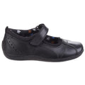 Black - Back - Hush Puppies Childrens Girls Cindy Back To School Shoes