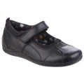 Black - Front - Hush Puppies Childrens Girls Cindy Back To School Shoes