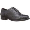 Black - Front - Hush Puppies Childrens Girls Kada Back To School Shoes