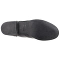 Black - Pack Shot - Hush Puppies Girls Kada Senior School Shoes