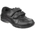 Black - Front - Hush Puppies Childrens Boys Jezza Back To School Shoes