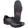 Black - Lifestyle - Hush Puppies Childrens Boys Vincente Senior School Shoe