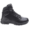 Black - Back - Magnum Mens Strike Force 6.0 Waterproof Work Boots