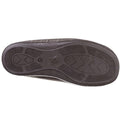 Brown - Side - Cotswold Mens Stanley Moc Toe Full Slipper