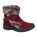 Red - Front - Fleet & Foster Womens-Ladies Ginny Suede Ankle Boot