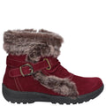 Red - Lifestyle - Fleet & Foster Womens-Ladies Ginny Suede Ankle Boot