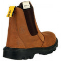 Brown - Back - Amblers FS131 Safety Dealer - Mens Boots - Dealers Safety