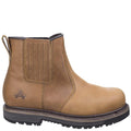 Tan - Back - Amblers Safety Mens Worton Leather Safety Boot