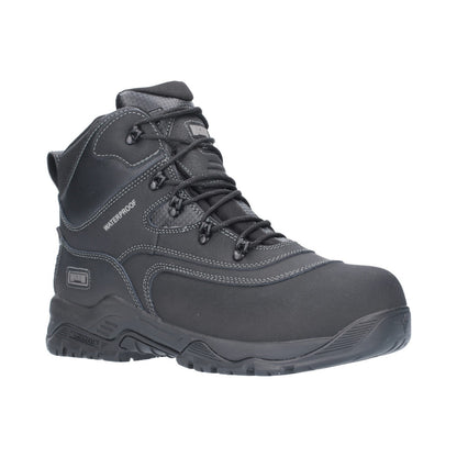 Black - Front - Magnum Mens M801552 Broadside Safety Boot