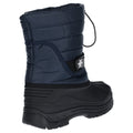 Navy - Side - Cotswold Childrens-Kids Icicle Snow Boot