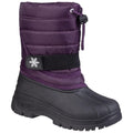 Purple - Front - Cotswold Childrens-Kids Icicle Snow Boot