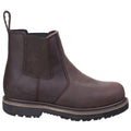 Brown - Lifestyle - Amblers Mens AS231 Leather Dealer Boot