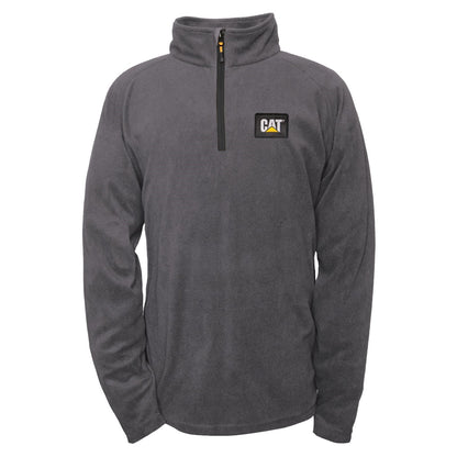 Grey - Front - CAT Lifestyle Mens Concord Fleece Pullover