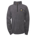 Grey - Front - CAT Lifestyle Mens Concord Fleece Pullover