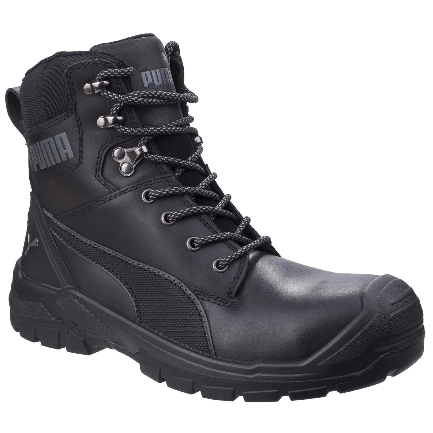 Black - Back - Puma Safety Mens Conquest 630730 High Safety Boot