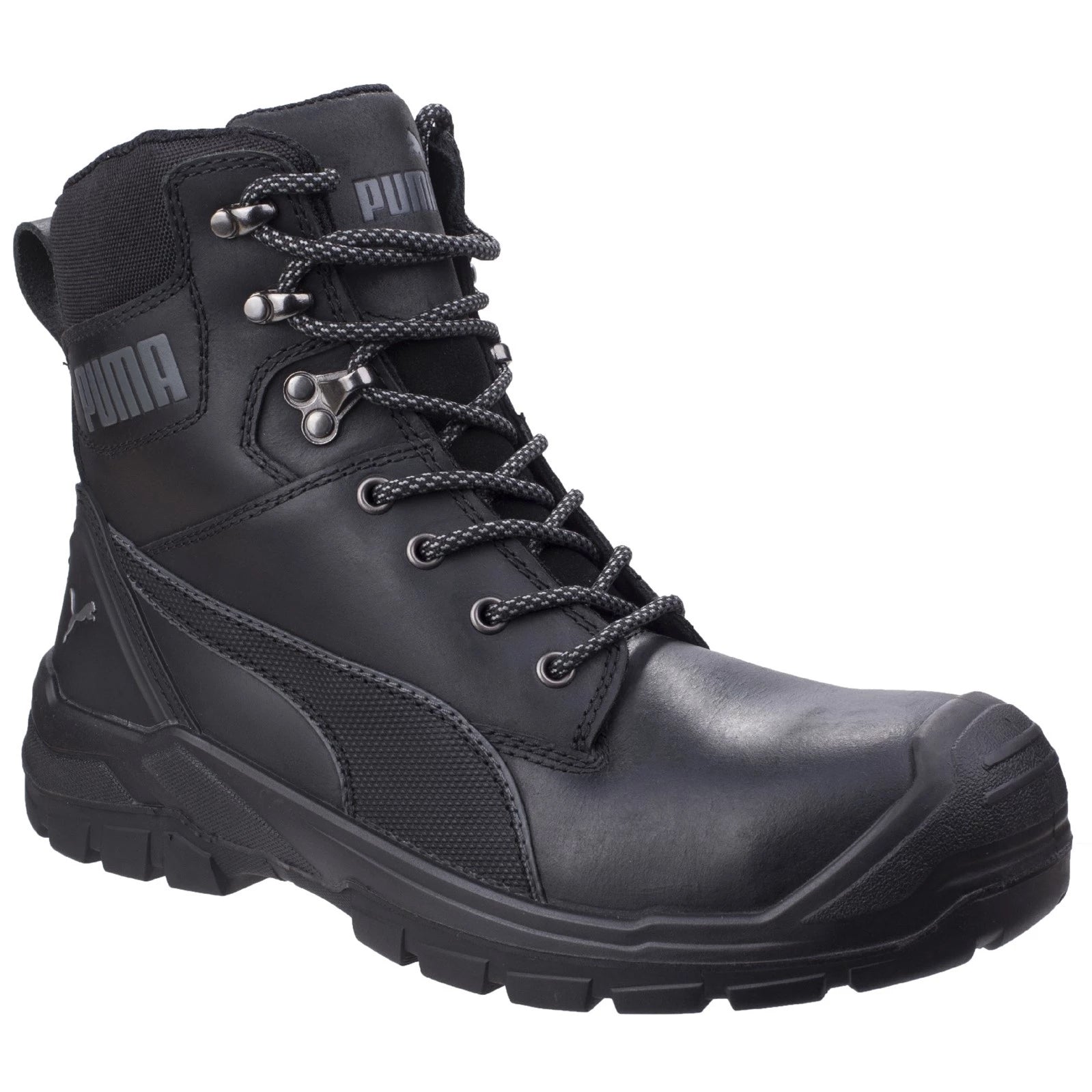 Black - Back - Puma Safety Mens Conquest 630730 High Safety Boot