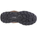 Brown - Side - Cotswold Mens Hawling Lace Up Walking Shoe