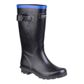 Black-Blue - Back - Cotswold Fairweather Junior Wellington Boot