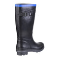 Black-Blue - Side - Cotswold Fairweather Junior Wellington Boot