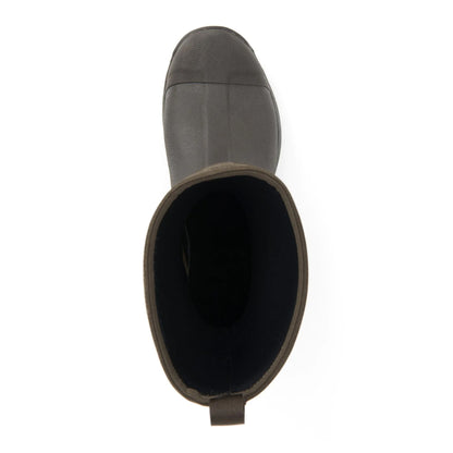 Black-Bark - Side - Muck Boots Unisex MB Derwent II Slip On Boot
