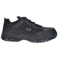 Black - Back - Skechers Mens Soft Stride Work Trainer