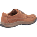 Tan - Side - Hush Puppies Mens Tucker Lace Up Shoes