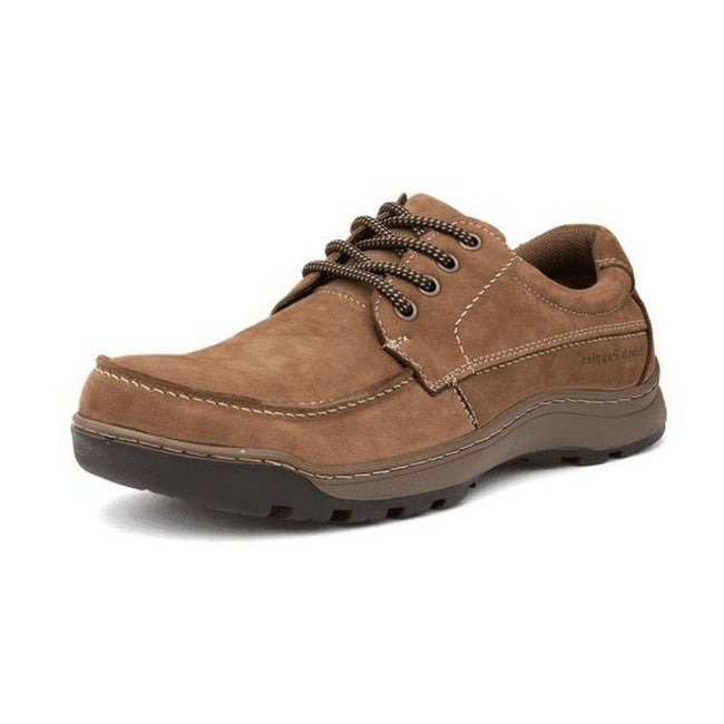 Tan - Lifestyle - Hush Puppies Mens Tucker Lace Up Shoes