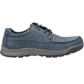 Navy - Back - Hush Puppies Mens Tucker Lace Up Shoes