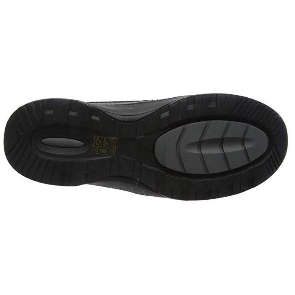 Black - Close up - Hush Puppies Mens Tucker Lace Up Shoes
